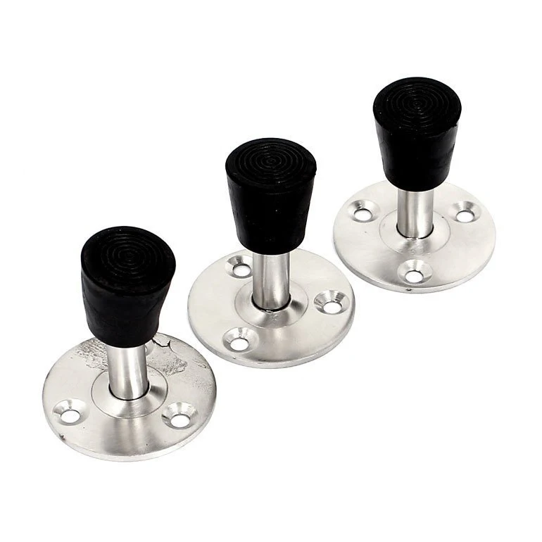 45mm Base 50mm High Wall Mount Stainless Steel Door Stop Stopper 5pcs
45mm Base 50mm High Wall Mount Stainless Steel Door Stop Stopper 5pcs