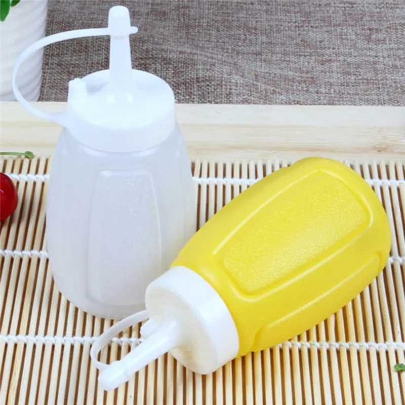 2pc/set Kitchen Plastic Squeeze Bottle Condiment Dispenser for Sauce Vinegar Oil salad jam seasoning spice jar bottle with cover
2pc/set Kitchen Plastic Squeeze Bottle Condiment Dispenser for Sauce Vinegar Oil salad jam seasoning spice jar bottle with cover
