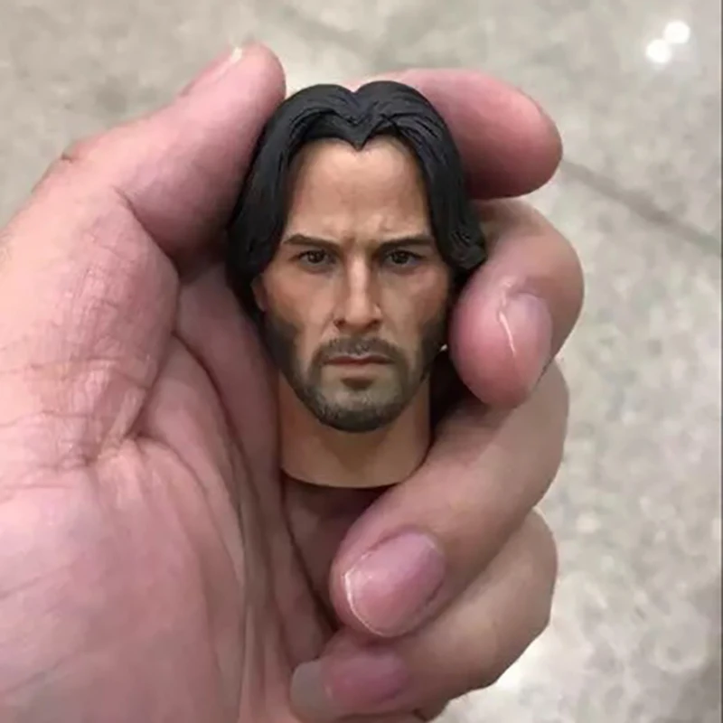 1/6 Scale Quickly Chase Kill God Keanrivis Head Sculpt Male Man Version Model Short Hair Headplay for 12" Action Figure Body 
1/6 Scale Quickly Chase Kill God Keanrivis Head Sculpt Male Man Version Model Short Hair Headplay for 12" Action Figure Body