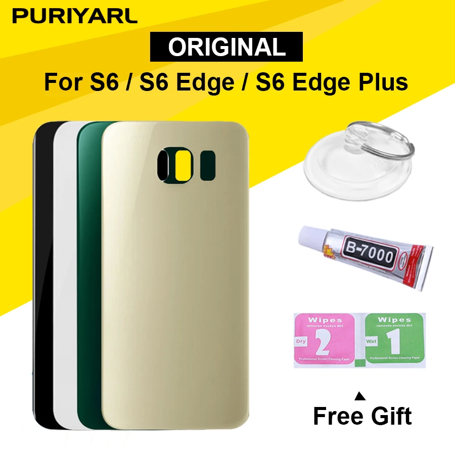 ORIGINAL Glass Cover For Samsung Galaxy S6 Back Glass G920 Battery Cover G925 G928 Housing S6 Edge S6 + S6Edge Plus
ORIGINAL Glass Cover For Samsung Galaxy S6 Back Glass G920 Battery Cover G925 G928 Housing S6 Edge S6 + S6Edge Plus