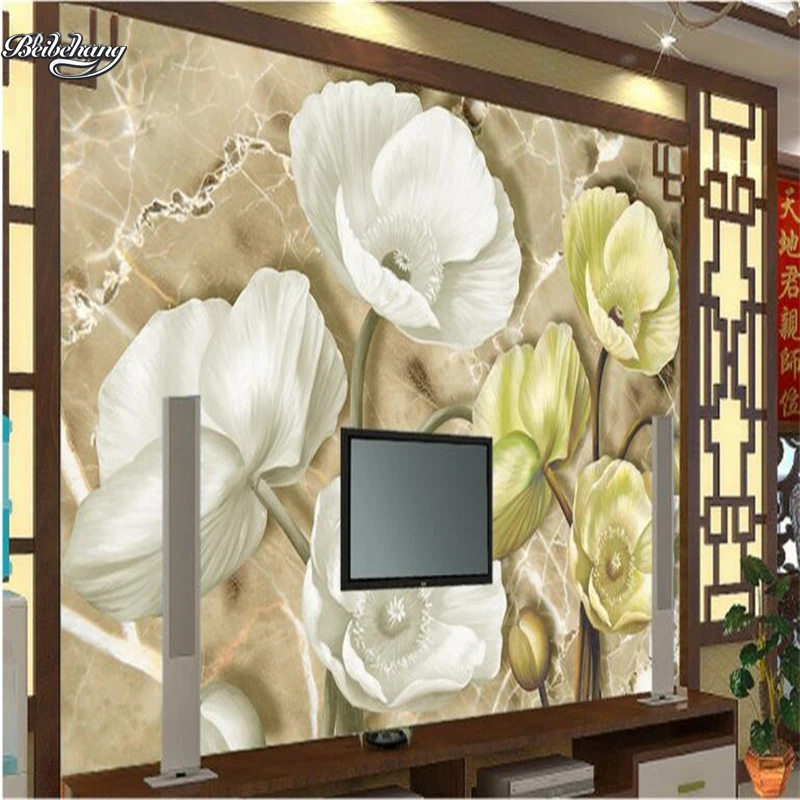 beibehang 3d beautiful flower relief TV background wall custom large fresco non woven fabric environmental wallpaper
beibehang 3d beautiful flower relief TV background wall custom large fresco non woven fabric environmental wallpaper