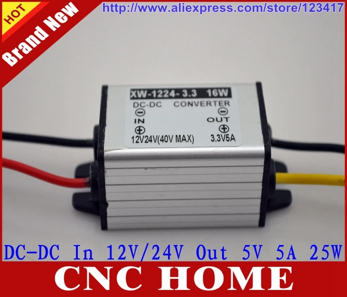 Free Shipping DC/DC 12V/24V to 5V 5A 25W Auto Car Converter Buck Module, Step Down Power Adapter, Efficient Car Power Module
Free Shipping DC/DC 12V/24V to 5V 5A 25W Auto Car Converter Buck Module, Step Down Power Adapter, Efficient Car Power Module
