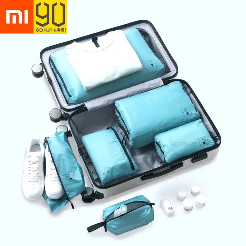 Xiaomi Mijia 90fun Basic Storage Bag Waterproof Stain Resistant Foldable Organizer Clothes Shoes Underwear Easy Carry Travel Bag
Xiaomi Mijia 90fun Basic Storage Bag Waterproof Stain Resistant Foldable Organizer Clothes Shoes Underwear Easy Carry Travel Bag