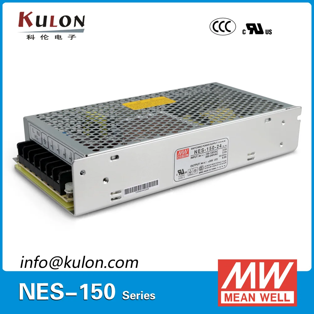 Original Meanwell NES-150-48 single output 150W 3.3A 48V MEAN WELL Power Supply NES-150 UL CB TUV EMC
Original Meanwell NES-150-48 single output 150W 3.3A 48V MEAN WELL Power Supply NES-150 UL CB TUV EMC