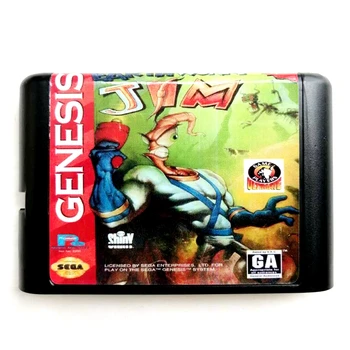 Earth Worm Jim 16 bit MD Memory Card for Sega Mega Drive 2 for SEGA Genesis Megadrive
Earth Worm Jim 16 bit MD Memory Card for Sega Mega Drive 2 for SEGA Genesis Megadrive