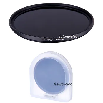 67 67mm ND Filter Neutral Density Lens Filters ND1000 1000 For Canon 750D 760D 60D 70D 6D 7D 1100D 1200D 1300D 5D II III 5D3 5D4
67 67mm ND Filter Neutral Density Lens Filters ND1000 1000 For Canon 750D 760D 60D 70D 6D 7D 1100D 1200D 1300D 5D II III 5D3 5D4