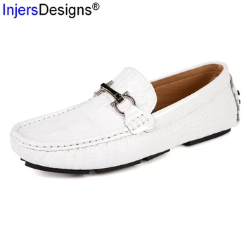 Hot Sale Genuine Leather Driving Shoes Men Fashion Crocodile Embossed Loafers Slip-On Comfortable Casual Men Shoes Plus Size 47
Hot Sale Genuine Leather Driving Shoes Men Fashion Crocodile Embossed Loafers Slip-On Comfortable Casual Men Shoes Plus Size 47