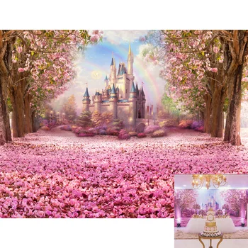 Neoback Vintage Castle Rainbow Photography Backdrops Fairy Tale Wonderland Trees Birthday Party Photo Booth Backgrounds
Neoback Vintage Castle Rainbow Photography Backdrops Fairy Tale Wonderland Trees Birthday Party Photo Booth Backgrounds