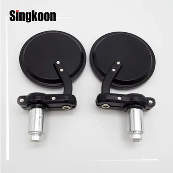 Motorcycle Mirror Aluminum Black Handle Bar End Rearview Side Mirrors Accessories FOR suzuki sv 650 sv650 honda nc750x chopper
Motorcycle Mirror Aluminum Black Handle Bar End Rearview Side Mirrors Accessories FOR suzuki sv 650 sv650 honda nc750x chopper