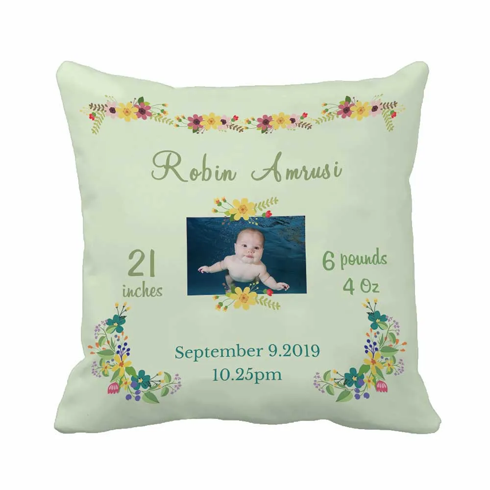 Personalized Woodland Nursery Photo Kid Baby Keepsake Throw Pillow Cover Soft Home Decorative Cushion Cover Sofa By LVSURE Store
Personalized Woodland Nursery Photo Kid Baby Keepsake Throw Pillow Cover Soft Home Decorative Cushion Cover Sofa By LVSURE Store