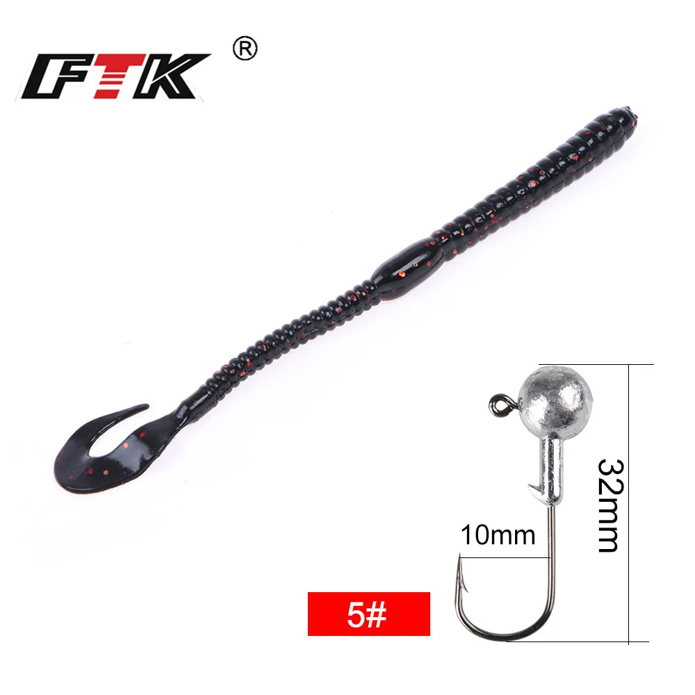 FTK Fishing Lure Worm Bait Jigging Lure Maggots Wobblers Lead Head Carp Earthworm Bite Grub Soft Lure Fishing Hook Tackle 625
FTK Fishing Lure Worm Bait Jigging Lure Maggots Wobblers Lead Head Carp Earthworm Bite Grub Soft Lure Fishing Hook Tackle 625