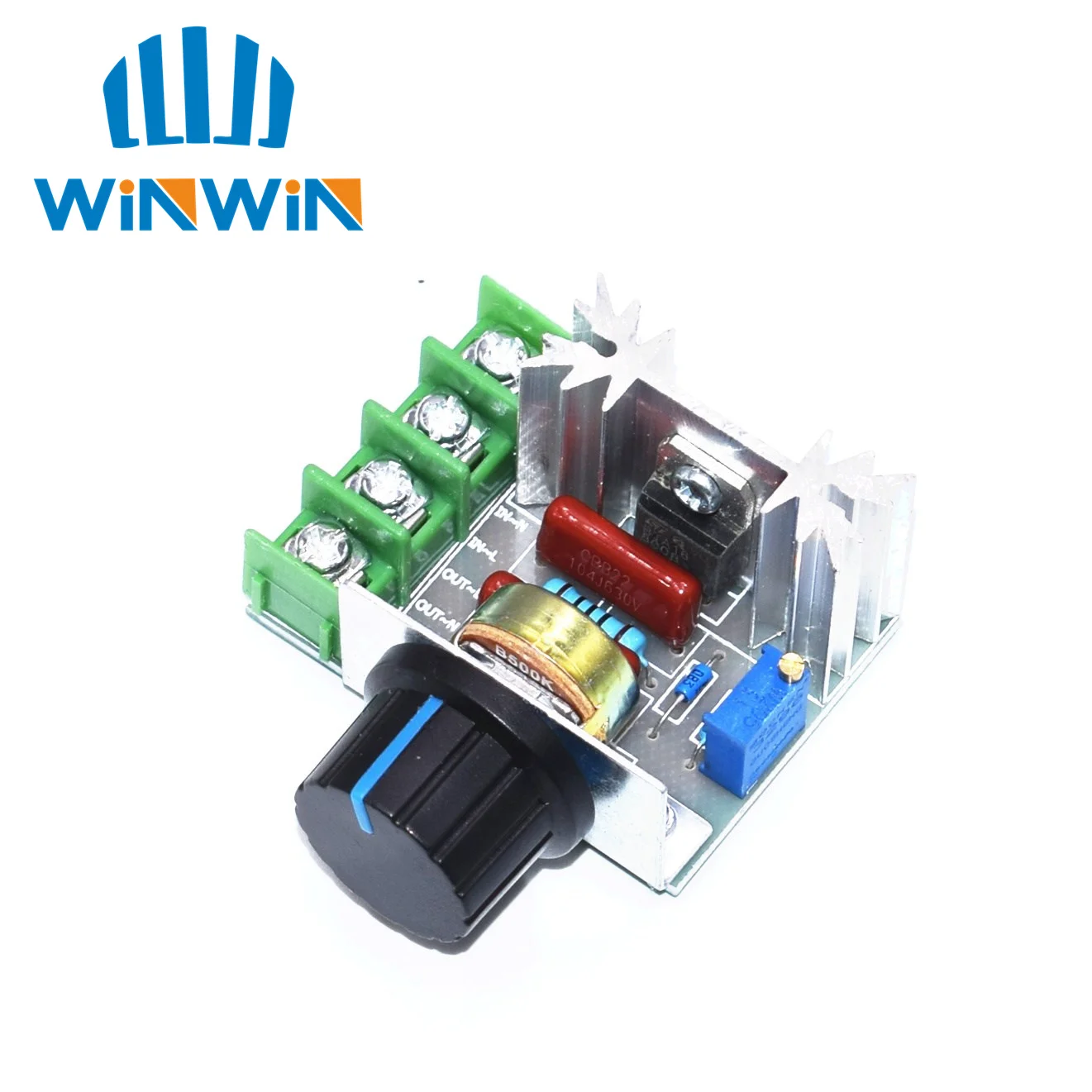 A84 1pcs AC 2000W 220V SCR Dimming Dimmers Speed Controller Thermostat Electronic
A84 1pcs AC 2000W 220V SCR Dimming Dimmers Speed Controller Thermostat Electronic