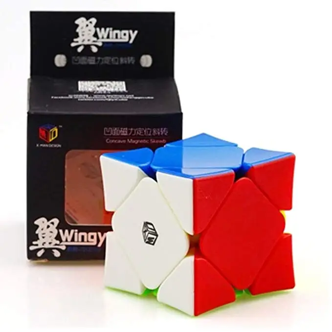 CuberSpeed Qiyi concave Magnetic wingy skew stickerless X-Man Magnetic Wingy Concave Skew Speed Cube
CuberSpeed Qiyi concave Magnetic wingy skew stickerless X-Man Magnetic Wingy Concave Skew Speed Cube