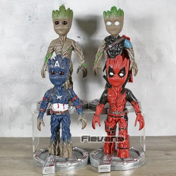 Marvel Comics Thor Deadpool Captain America Baby Tree Man PVC Figure Collectible Model Toy
Marvel Comics Thor Deadpool Captain America Baby Tree Man PVC Figure Collectible Model Toy