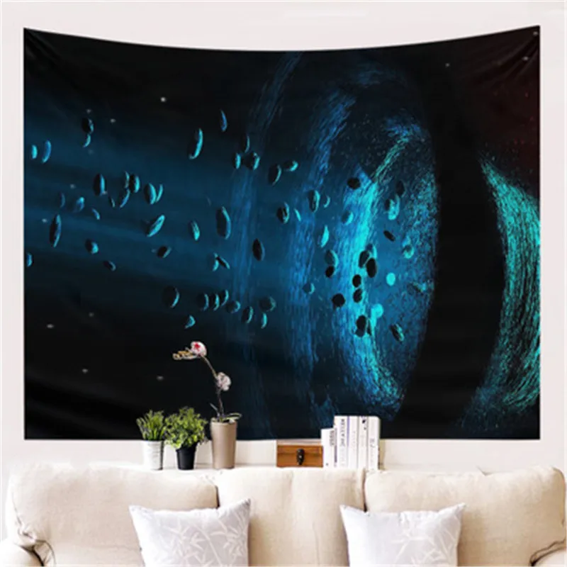 Cross-border new hot home black hole series wall cloth hang cloth background cloth hanging tapestry wall decoration carpet
Cross-border new hot home black hole series wall cloth hang cloth background cloth hanging tapestry wall decoration carpet