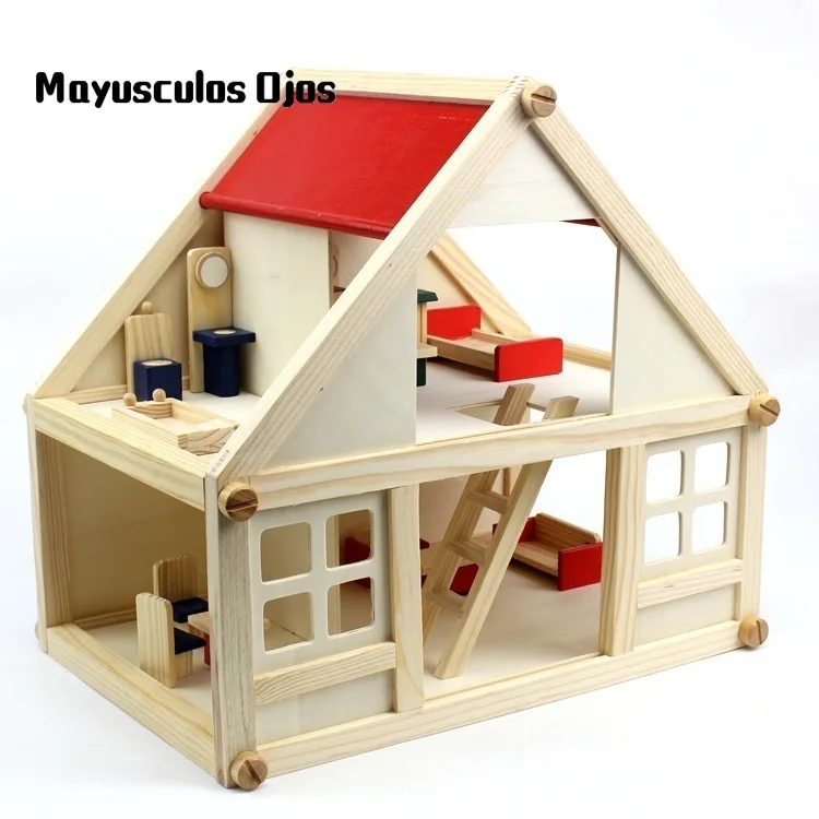 1Set House Series Mini Simulation House Scene Assembly Children Early Education Wooden Folding Educational Toys
1Set House Series Mini Simulation House Scene Assembly Children Early Education Wooden Folding Educational Toys