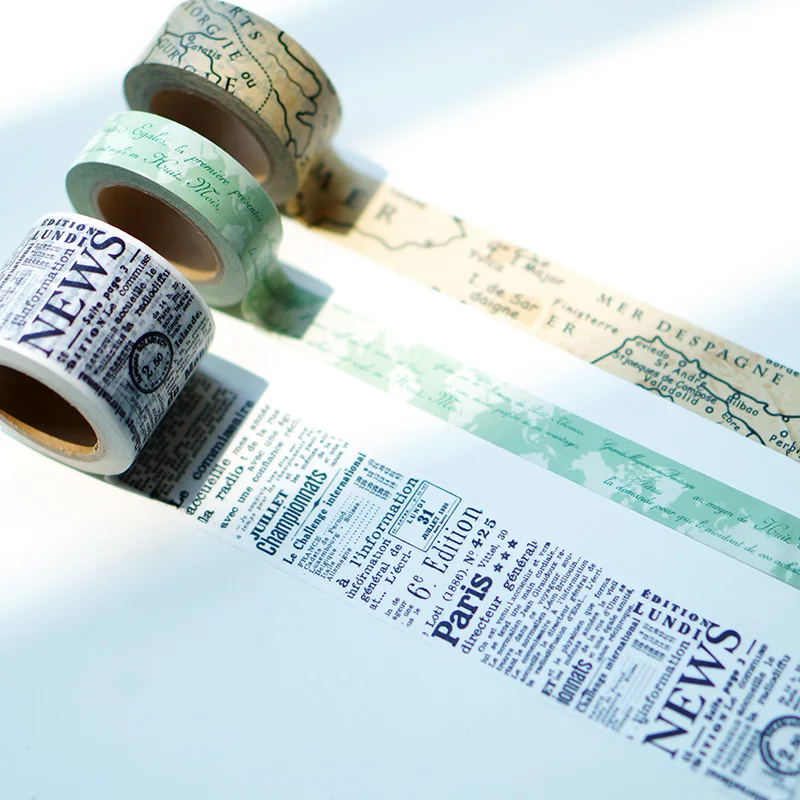 Dokibook Vintage Traveler Masking Tape For Scrapbooking Notebook Planner Decorative Tape Lace Adhesive Tape Diy Stationery Store
Dokibook Vintage Traveler Masking Tape For Scrapbooking Notebook Planner Decorative Tape Lace Adhesive Tape Diy Stationery Store