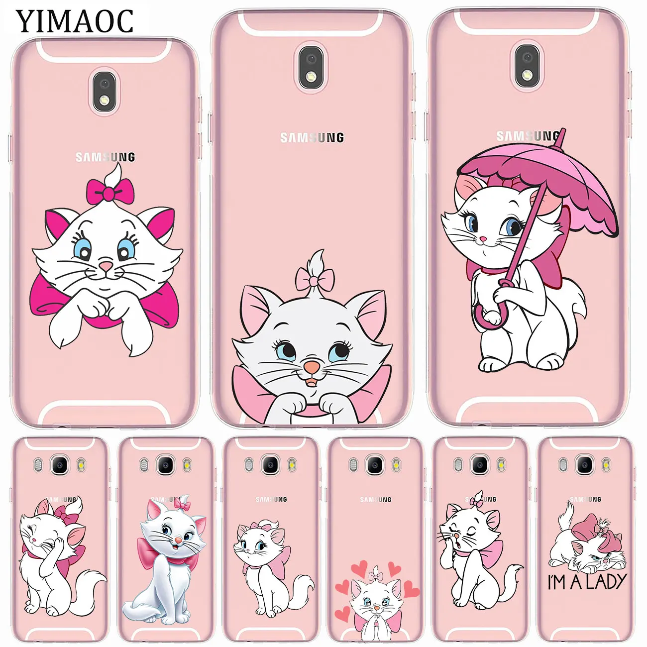 YIMAOC The cartoon AristoCats Marie Cat Soft Silicone Case for Samsung Galaxy A9 A8 A7 J7 J6 J5 2017 EU J3 2016 A6 Plus 2018
YIMAOC The cartoon AristoCats Marie Cat Soft Silicone Case for Samsung Galaxy A9 A8 A7 J7 J6 J5 2017 EU J3 2016 A6 Plus 2018