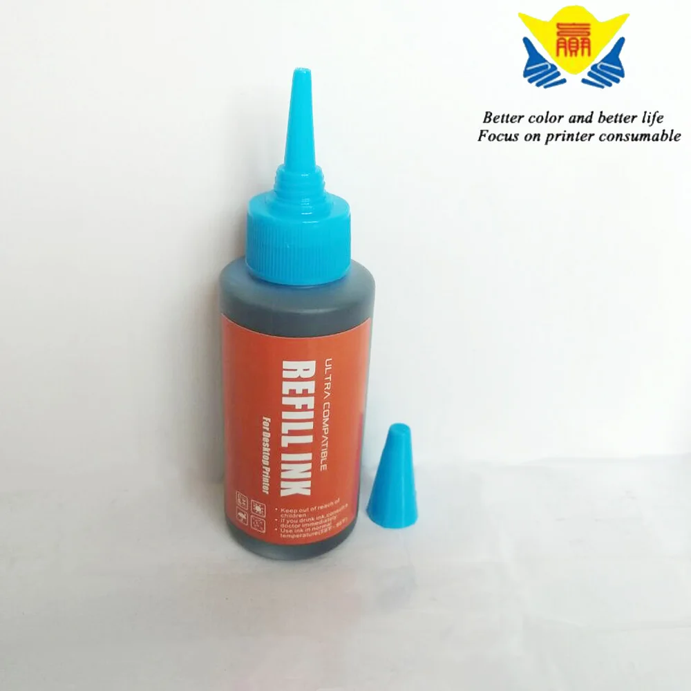 JIANYINGCHEN 100ml*1 universal dye ink compatible for Brother for CANON for Epson for HP for Lexmark for Samsung printer
JIANYINGCHEN 100ml*1 universal dye ink compatible for Brother for CANON for Epson for HP for Lexmark for Samsung printer