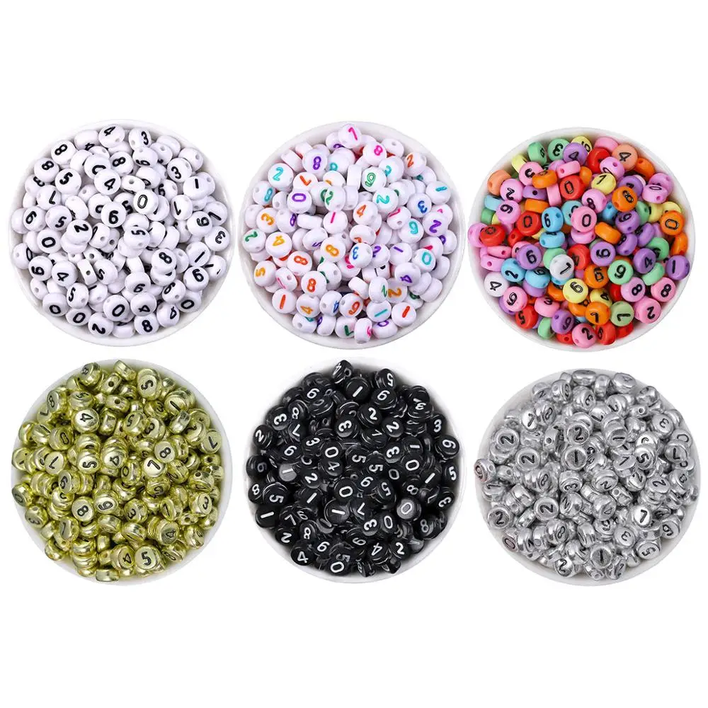100Pcs Multicolor Round Acrylic Number Pick Separate Letter Beads For Beading DIY Bracelet Necklace Jewelry Making 7mm
100Pcs Multicolor Round Acrylic Number Pick Separate Letter Beads For Beading DIY Bracelet Necklace Jewelry Making 7mm