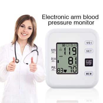 Fully Automatic Intelligent Blood Pressure Monitor Digital Arm Sphymomanometer Electronic Blood Pressure Meter For Home Use
Fully Automatic Intelligent Blood Pressure Monitor Digital Arm Sphymomanometer Electronic Blood Pressure Meter For Home Use