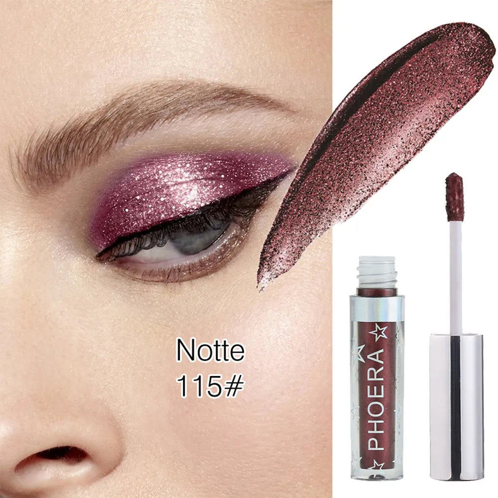 PHOERA Ladies Eyeshadow @ Magnificent Metals Glitter and Glow Liquid Eyeshadow Powder Cosmetic Makeup Set de sombra dropshipping
PHOERA Ladies Eyeshadow @ Magnificent Metals Glitter and Glow Liquid Eyeshadow Powder Cosmetic Makeup Set de sombra dropshipping