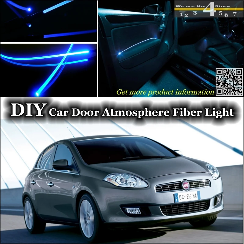 interior Ambient Light Tuning Atmosphere Fiber Optic Band Lights For Fiat Bravo / Ritmo 2007~2015 Door Panel illumination Refit
interior Ambient Light Tuning Atmosphere Fiber Optic Band Lights For Fiat Bravo / Ritmo 2007~2015 Door Panel illumination Refit