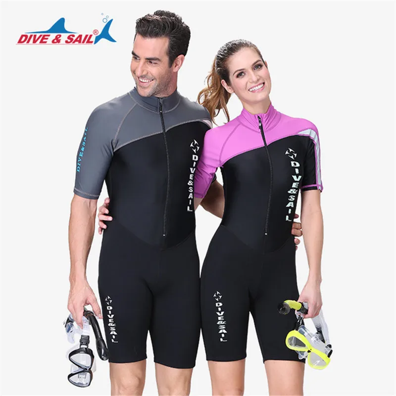Summer Unisex 1.5MM Neoprene Wetsuits Men&Women Long/Short Sleeve One-piece Diving Suits Swimming Jumpsuits Surfing Rash Guards
Summer Unisex 1.5MM Neoprene Wetsuits Men&Women Long/Short Sleeve One-piece Diving Suits Swimming Jumpsuits Surfing Rash Guards