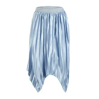 2019 Fashion Women Irregular Skirts Solid Color Elastic Stretch Ruffles Holiday Boho Pleated Skirt Ladies New Brand Midi Skirts
2019 Fashion Women Irregular Skirts Solid Color Elastic Stretch Ruffles Holiday Boho Pleated Skirt Ladies New Brand Midi Skirts