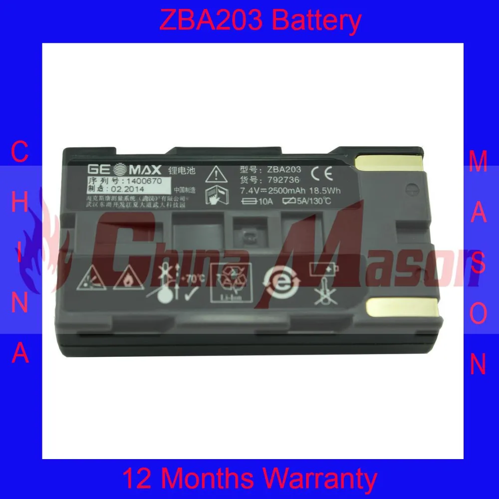 High Quality and Brand-new GEOMAX ZBA203 (ZBA202) Battery for GEOMAX Zenith10/20 GNSS
High Quality and Brand-new GEOMAX ZBA203 (ZBA202) Battery for GEOMAX Zenith10/20 GNSS