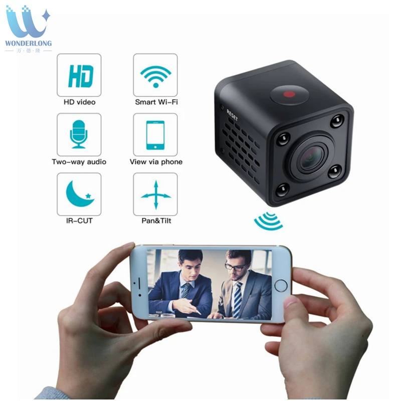 Wifi IP Mini Camera Wireless Infrared Body Camera Night Vision Motion Detection Mini DV Voice Video Recorder 1080P HD Camera
Wifi IP Mini Camera Wireless Infrared Body Camera Night Vision Motion Detection Mini DV Voice Video Recorder 1080P HD Camera