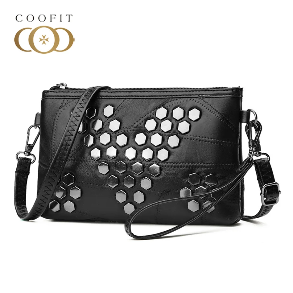 Coofit Clutch Bag Female Stylish Rivet Envelope Wrist Bags Girls Messenger Shoulder Bag Satchel Bags V Letter Designer PU Sac
Coofit Clutch Bag Female Stylish Rivet Envelope Wrist Bags Girls Messenger Shoulder Bag Satchel Bags V Letter Designer PU Sac