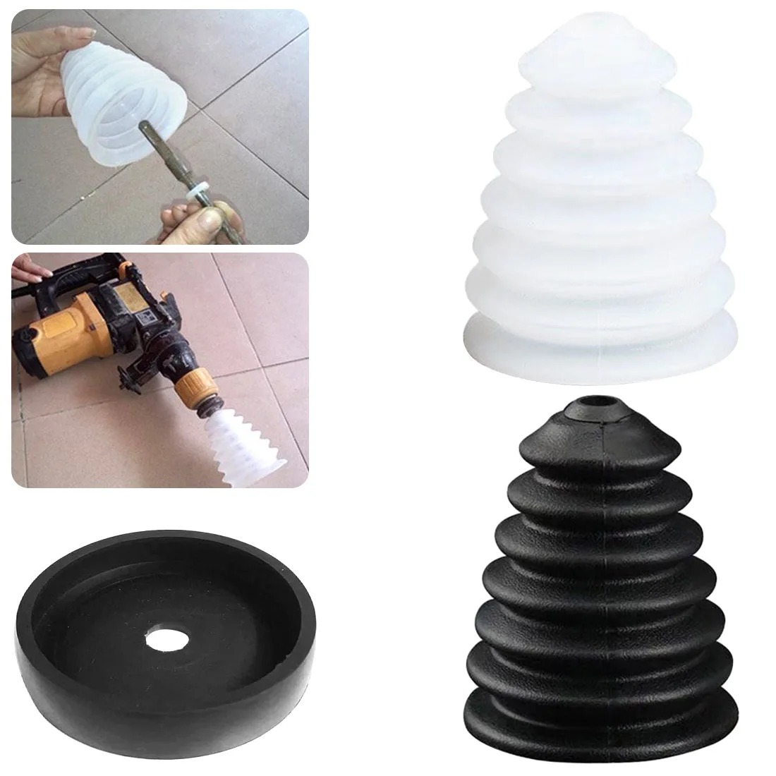 Electric Hammer Rubber Dust Cover Dust Cup Dust Collector Power Tool Accessories
Electric Hammer Rubber Dust Cover Dust Cup Dust Collector Power Tool Accessories