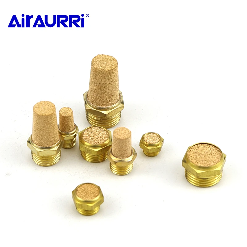 Copper fitting M5 1/8" 1/4" 3/8" 1/2" Pneumatic Brass Exhaust Muffler Pneumatic Silencers Fitting Noise Filter Reducer Connector
Copper fitting M5 1/8" 1/4" 3/8" 1/2" Pneumatic Brass Exhaust Muffler Pneumatic Silencers Fitting Noise Filter Reducer Connector