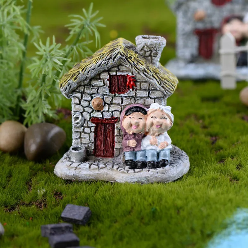 Garden Miniature Stone House Figurine Craft Micro Landscape Ornament Microscopic Plants DIY Decor color random
Garden Miniature Stone House Figurine Craft Micro Landscape Ornament Microscopic Plants DIY Decor color random