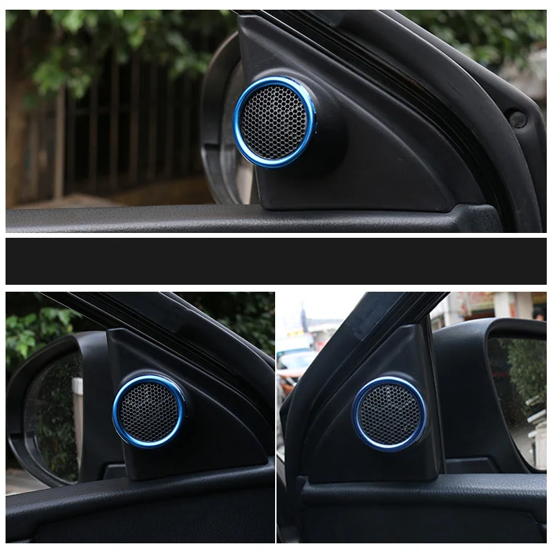 Car door stereo audio speaker cover ring sticker trim for Toyota Corolla S LE Levin Hybrid 2014 -2018 Accessories car styling
Car door stereo audio speaker cover ring sticker trim for Toyota Corolla S LE Levin Hybrid 2014 -2018 Accessories car styling