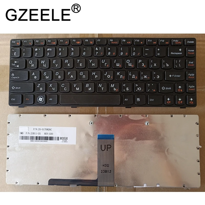 GZEELE russian laptop keyboard For Lenovo Y400 Y410 Y430P Y400P Y410P Y400N Y410N RU black
GZEELE russian laptop keyboard For Lenovo Y400 Y410 Y430P Y400P Y410P Y400N Y410N RU black