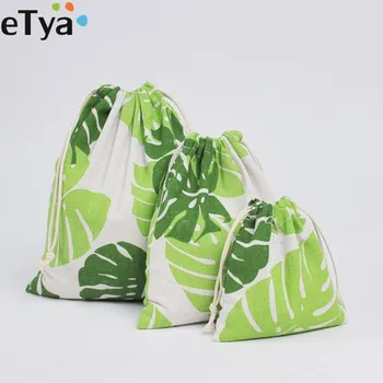 eTya 1PCS Women Cotton Drawstring Shopping Bag Travel Grocery Cloth Underwear Pouch Bag Eco Reusable Folding Tote Bag
eTya 1PCS Women Cotton Drawstring Shopping Bag Travel Grocery Cloth Underwear Pouch Bag Eco Reusable Folding Tote Bag