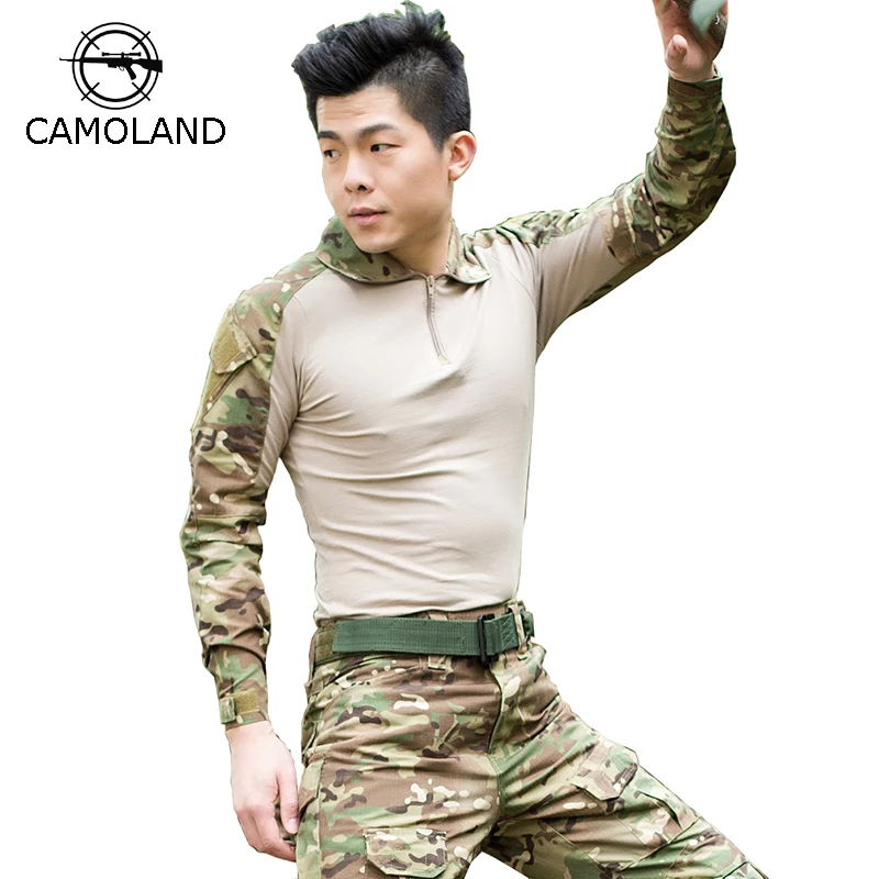2019 New Camouflage Shirt Quick Dry Breathable Army Tactical T-shirt Mens Compression Camo Hunt Clothing Full Slleeve T-Shirt
2019 New Camouflage Shirt Quick Dry Breathable Army Tactical T-shirt Mens Compression Camo Hunt Clothing Full Slleeve T-Shirt