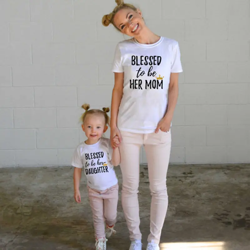 Women's Kids Girls Family Matching Graphic Tee Shirt Tops Summer Casual T-shirt Top Clothes
Women's Kids Girls Family Matching Graphic Tee Shirt Tops Summer Casual T-shirt Top Clothes