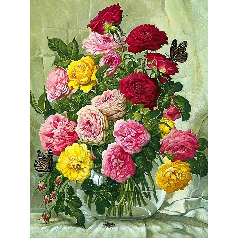 5D DIY Full Square/round Diamond Painting Chinese rose Embroidery Cross Stitch Rhinestone Mosaic Home Decor
5D DIY Full Square/round Diamond Painting Chinese rose Embroidery Cross Stitch Rhinestone Mosaic Home Decor