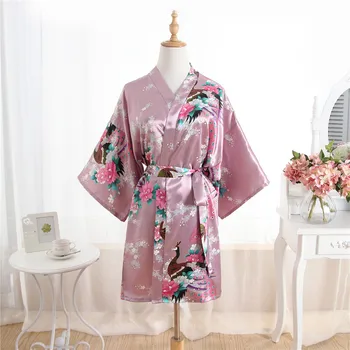 New Women Satin Short Nightgown Kimono Robe Bathrobe Floral Pajamas Wedding Bride Bridesmaid Sexy Dress Gown One Size Plus Size
New Women Satin Short Nightgown Kimono Robe Bathrobe Floral Pajamas Wedding Bride Bridesmaid Sexy Dress Gown One Size Plus Size