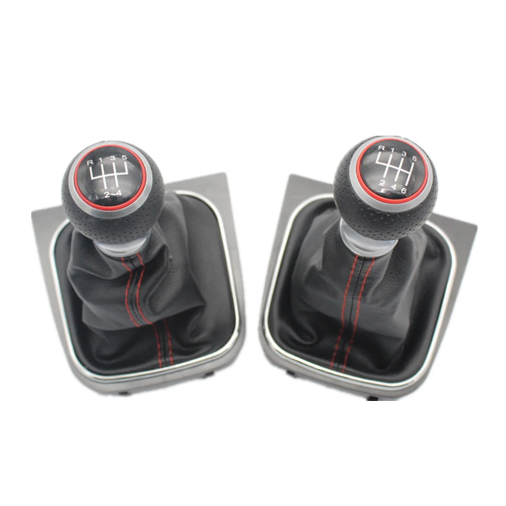 5/6 Speed Car Gear Stick Level Shift Knob With Leather Boot For VW Jetta 6 A6 MK6 GLI 2011 2012 2013 2014 Car-Stying
5/6 Speed Car Gear Stick Level Shift Knob With Leather Boot For VW Jetta 6 A6 MK6 GLI 2011 2012 2013 2014 Car-Stying