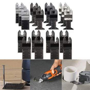 20pcs Multi-Function Bi-metal Precision Saw Blade Oscillating Multitool Saw Blade For Hard Wooden PVC Cutting Multi-Tools 29
20pcs Multi-Function Bi-metal Precision Saw Blade Oscillating Multitool Saw Blade For Hard Wooden PVC Cutting Multi-Tools 29