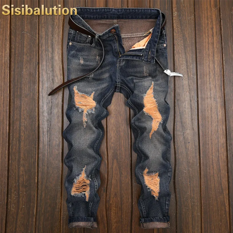 2018 New Spring and Summer The Men's Jeans Small Hole Straight Feet Back To The Male Tide Pants High Quality Cozy Denim Trousers
2018 New Spring and Summer The Men's Jeans Small Hole Straight Feet Back To The Male Tide Pants High Quality Cozy Denim Trousers