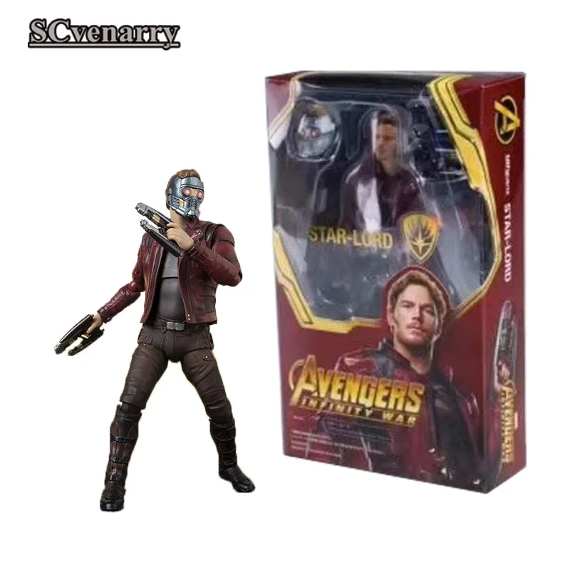 Marvel Legends Avengers Infinity War Star Lord Peter Quill Hot Toys PVC Action Figure Collectible Model Toy 14cm | Игрушки и хобби