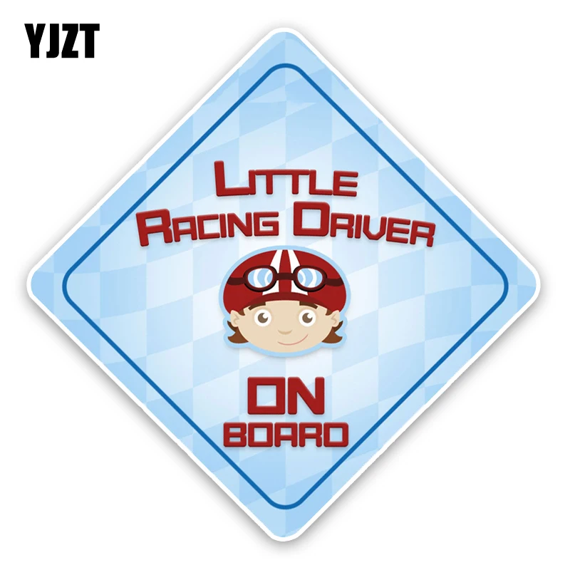 YJZT 13.9*13.9CM Interesting Car Sticker Racing Driver Decoration BABY ON BOARD Colored Bumper Window Decals C1-5691
YJZT 13.9*13.9CM Interesting Car Sticker Racing Driver Decoration BABY ON BOARD Colored Bumper Window Decals C1-5691