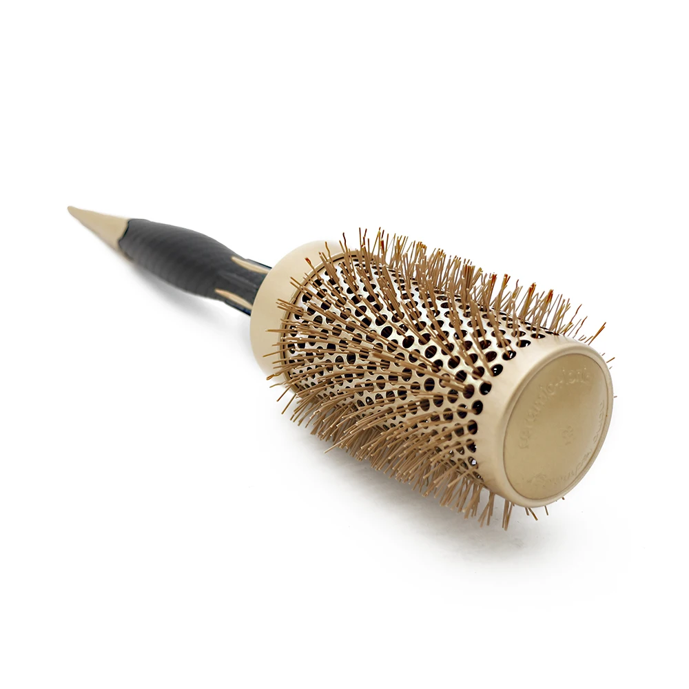 Professional Gold Nano Techology Aluminum Hairbrush Ceramic Ionic Round Comb Fast Natural Styling Blow Hair Barrel Brush 4 Sizes
Professional Gold Nano Techology Aluminum Hairbrush Ceramic Ionic Round Comb Fast Natural Styling Blow Hair Barrel Brush 4 Sizes