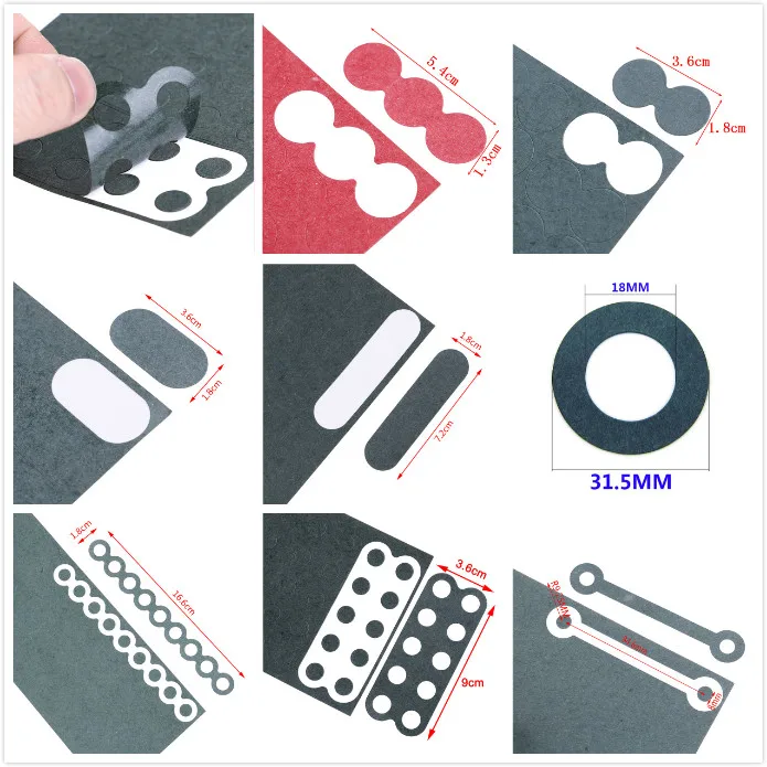 32650/18650 Li-ion Battery Insulation Gasket Barley Paper Battery Pack Cell Insulating Glue Patch Electrode Insulated Pads
32650/18650 Li-ion Battery Insulation Gasket Barley Paper Battery Pack Cell Insulating Glue Patch Electrode Insulated Pads