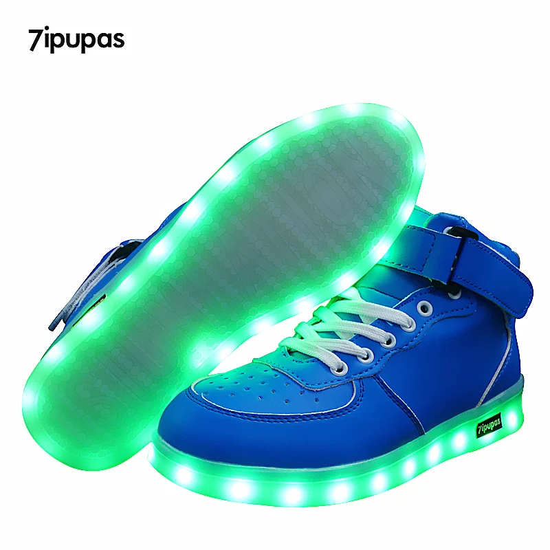 7ipupas Blue Kids shoes with luminous soles Girls&boys&Young Unisex Led Glowing Sneakers children High top Growing sneakers
7ipupas Blue Kids shoes with luminous soles Girls&boys&Young Unisex Led Glowing Sneakers children High top Growing sneakers